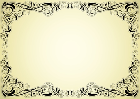 Retro frame designのイラスト素材