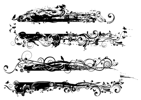 Black label designのイラスト素材