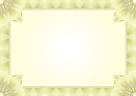 Certificate backgroundのイラスト素材