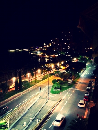 Night shot Monaco の素材