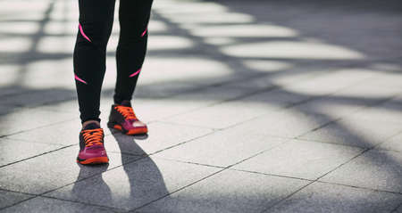 Weight loss, active healthy lifestyle, sports and run in city during    pandemic