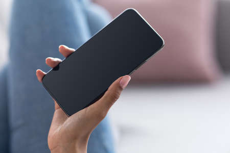 Modern device at home, rest with gadget, new app, online offer and social networks