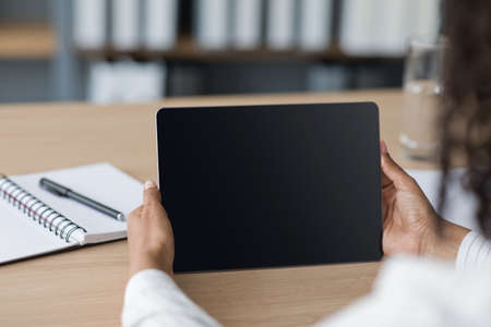 Office order work in app, read news, watch video, chatting or texting
