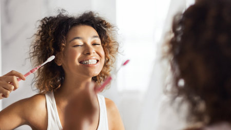 Healthy teeth conceptの写真素材