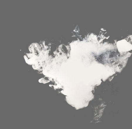 Smoke or haze on transparent background, png