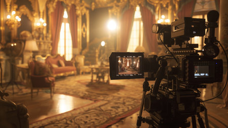 Camera Setup in Ornate Roomの素材