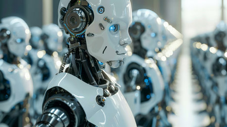 Assembly Line of Advanced Humanoid Robotsの素材