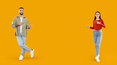 Young couple celebrating love and affection in a vibrant, playful setting