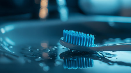 Cleaning techniques in modern dentistry with AI innovations presented in clinical settingの素材