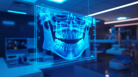 Advanced digital imaging technology enhances dental diagnostics and treatment planningの素材