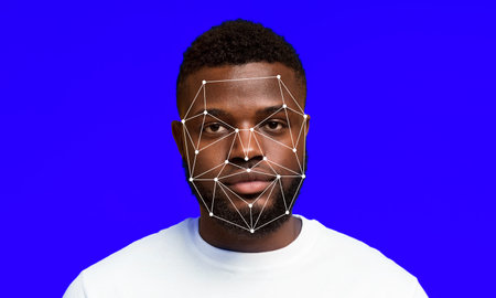 Facial recognition tech identifies and maps features