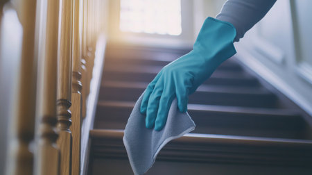 Spring cleaning tips with AI assistance for a refreshed home and organized spaceの素材
