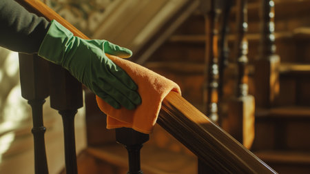 Spring cleaning with AI assistance for impeccable home maintenanceの素材