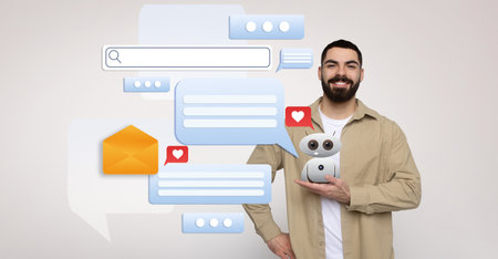 Modern assistant technology enhances conversation through AI interactions