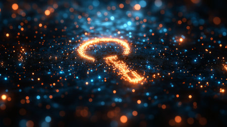 Exploring quantum concepts of qubits, superposition, and entanglement through innovative encryption techniques for enhanced security. Generative AIの素材