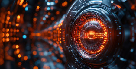 Exploring the intricate design of quantum computing and its advanced features. Generative AIの素材