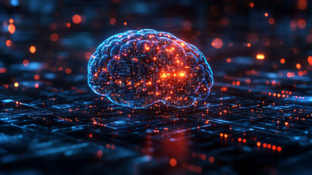 Exploring the intersection of quantum computing and neural networks in advanced algorithm development. Generative AIの素材