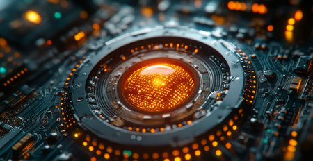 Exploring quantum computing components and their key features in a modern setup. Generative AIの素材