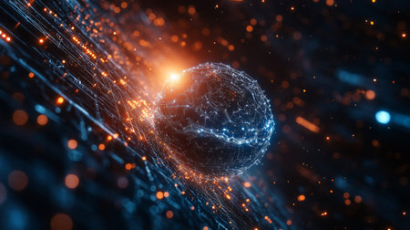 Exploring the complexities of quantum systems and their implications for machine learning and artificial intelligence. Generative AIの素材