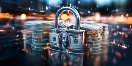 Secure your financial assets with banking privacy and protection measures. Generative AIの素材
