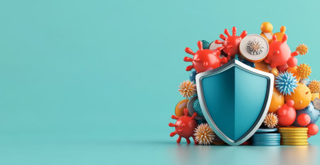 Protecting privacy and security with digital tools in modern banking. Generative AIの素材