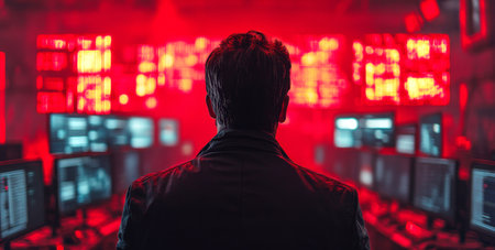 Analysis of cybersecurity threats and breach management in a data center environment Generative AIの素材