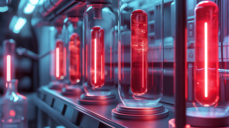 Lab specializes in creating synthetic blood with nanotech for medical useの素材