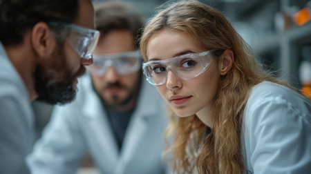 Engineers Discuss Innovative Methods in Mining and Metallurgy at a Construction Project Site During Daylight Hours Generative AIの素材
