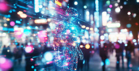 Exploring how robot tech intersects with human consciousness in urban settingsの素材