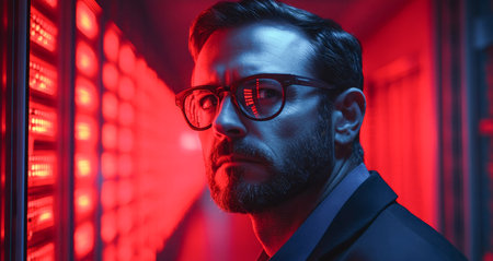 Mobile banking transaction verification takes place in a vibrant setting Generative AIの素材