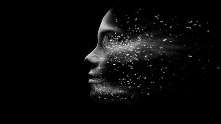 Visualizing digital mind upload: transforming consciousness into dataの素材