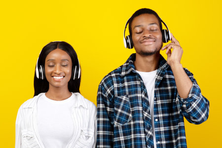 Happy free time and enjoy music in mobile app