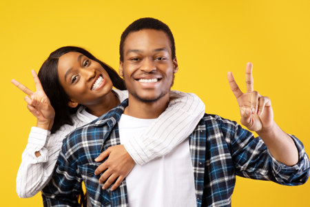 Freedom, vacation, free time and funny of millennialsの写真素材