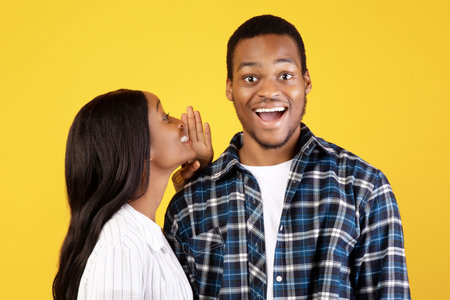 Amazing information, offered and secret for friendの写真素材