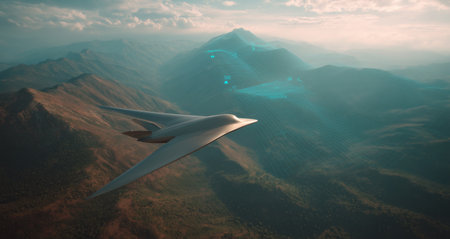 Autopilot cargo aircraft innovating transport over mountainous terrain with generative AIの素材