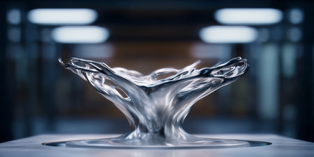 Liquid metal tech highlights shape memory alloys and adaptive transformation with generative AIの素材