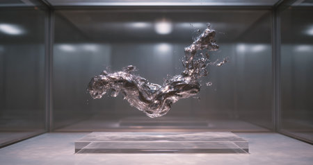 Dynamic transformation of shape memory alloys into liquid metal form Generative AIの素材