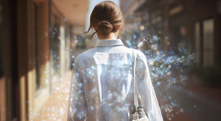 Self-cleaning technology promotes cleanliness and disinfection in public spaces Generative AIの素材