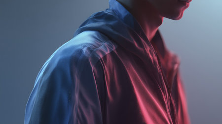 Exploring future connections through innovative fabric colors and textures Generative AIの素材