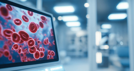 Discovering rejuvenation through blood cell analysis in a modern laboratory setting Generative AIの素材