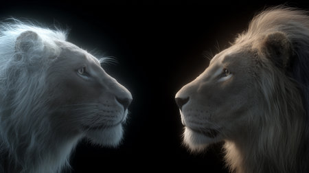 Reviving extinct species highlights iconic historical animals in detailed depictionsの素材