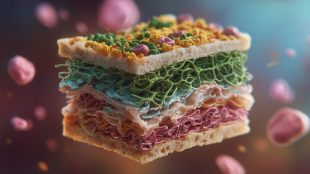 Biocement living bricks are used in modern construction for sustainabilityの素材