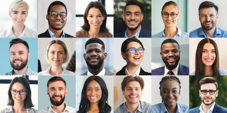 Diverse Business Professionals Engaging in Collaborative Discussion Generative AI