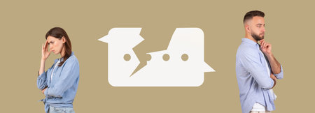 Conflict Reflected in Emotions and Communication Between Two Individuals in a Visual Collage