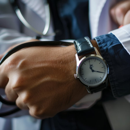 Close Up of Person Wearing Watchの素材