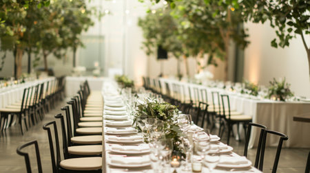 Formal Dinner Table Set for Guestsの素材