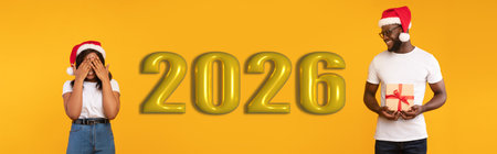 Mosaic of Joyful Moments Captured in a Festive Collage for the Year Aheadの写真素材