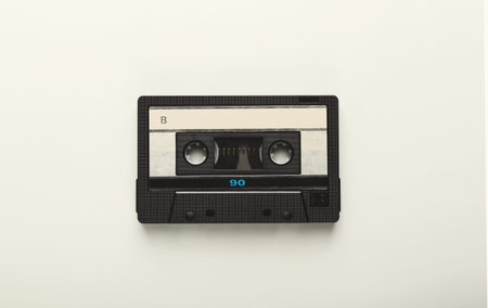 Collage of Cassette Tapes in a Creative Collection Showing Different Styles and Designs