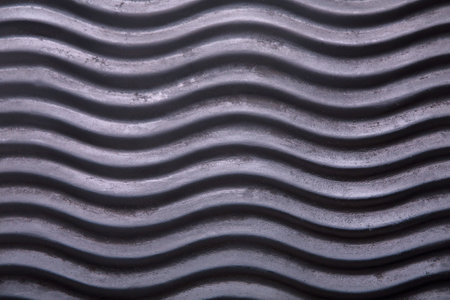 Collection of Wave Patterns in a Collage of Textures and Surfaces in a Mosaic Layout