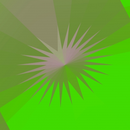 The green medal - The object in the picture has the appearance of medal.の写真素材